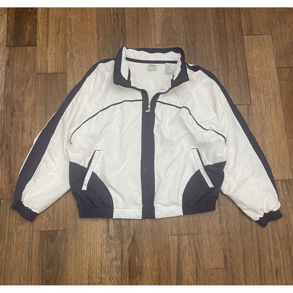 Prince Other - Prince Sportswear Vintage Windbreaker Jacket Men's XL White Blue Pink 90's